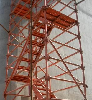 高空作業(yè)施工通道安全爬梯